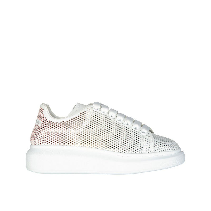 Oversized Dotted Cut-Out Sneakers Alexander McQueen