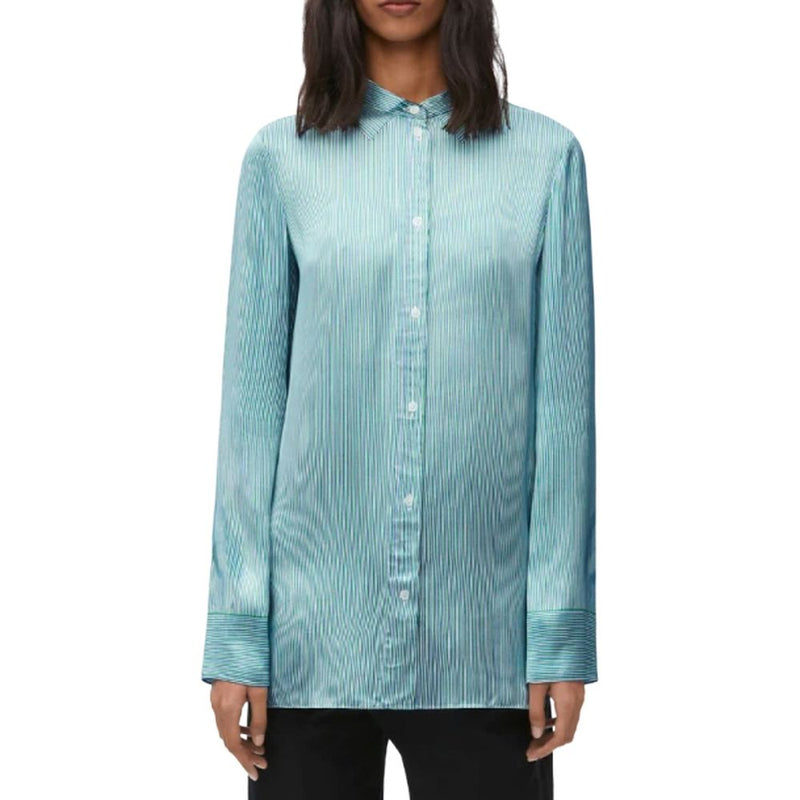 Silk Blend Striped Shirt Loewe
