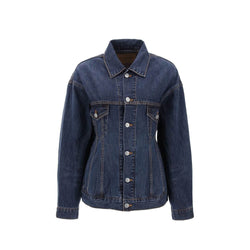 'Hourglass' Denim Jacket Balenciaga