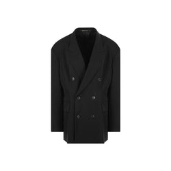 Wool Double-breasted Jacket Balenciaga