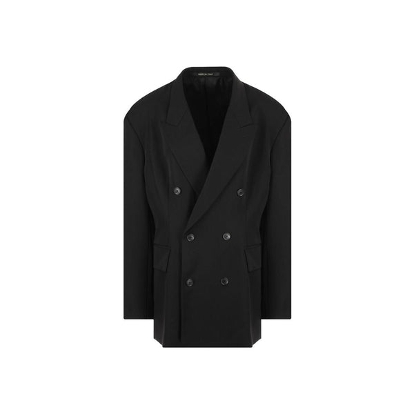Wool Double-breasted Jacket Balenciaga