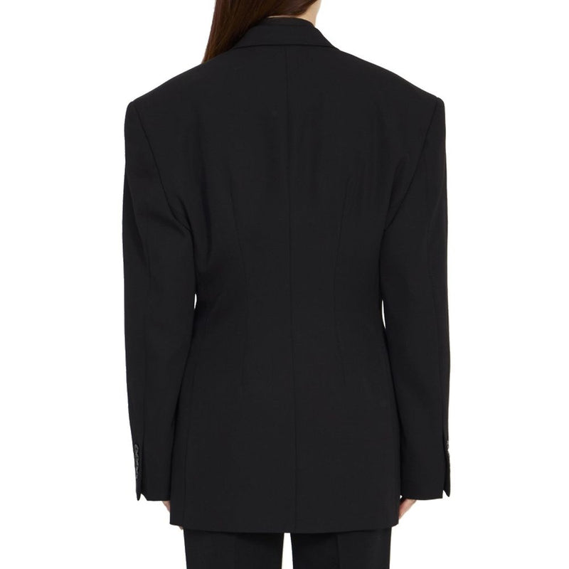 Wool Double-breasted Jacket Balenciaga