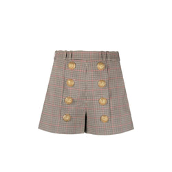 Houndstooth Shorts Balmain