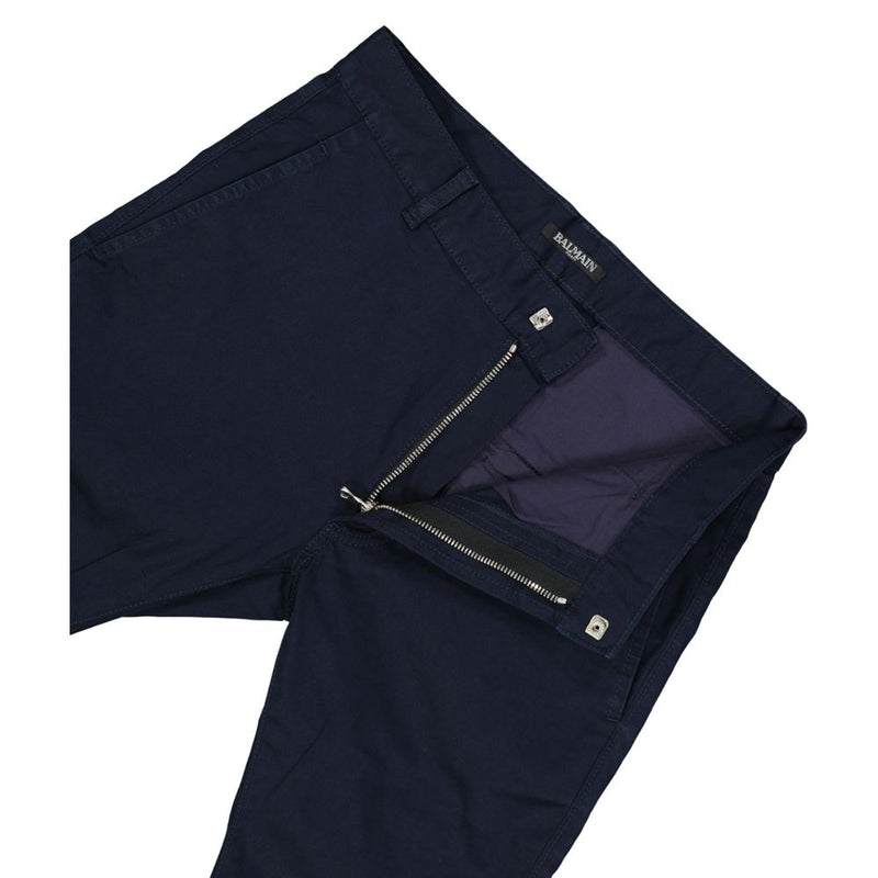 Slim Cotton Pants Balmain
