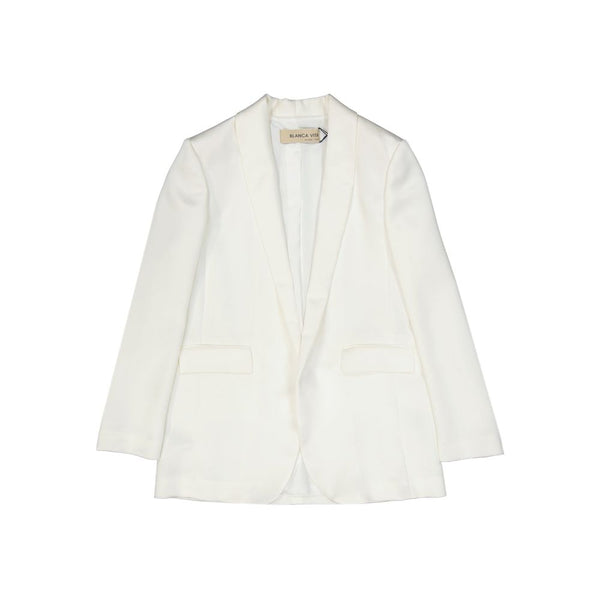 Satin Effect Jacket BLANCA VITA