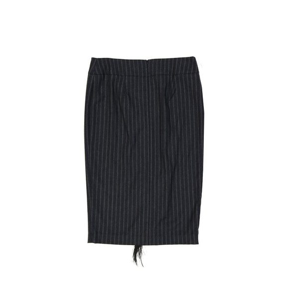 Wool Striped Skirt Brunello Cucinelli