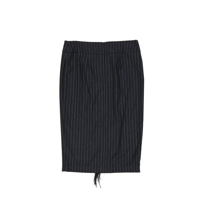 Wool Striped Skirt Brunello Cucinelli