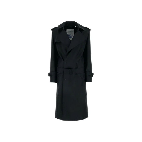 Blend Silk Trench Coat Burberry