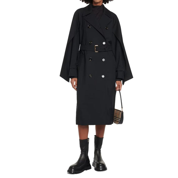 Blend Wool Trench Coat Burberry