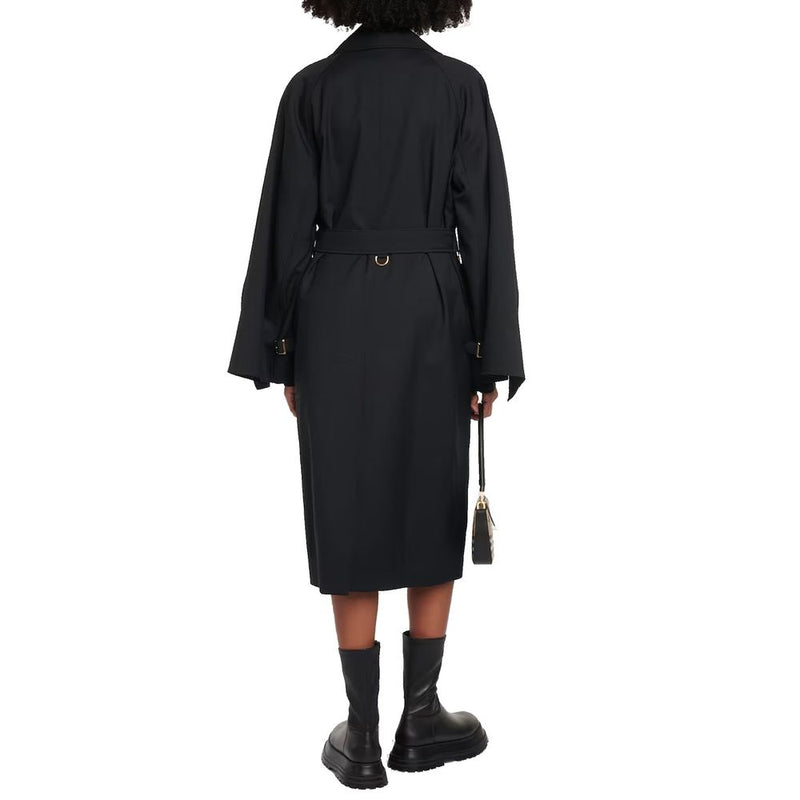Blend Wool Trench Coat Burberry