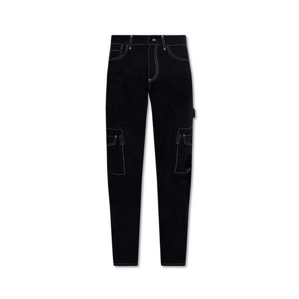 Denim Cargo Pants Burberry