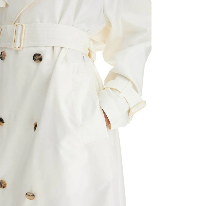 Silk Trench Coat Burberry