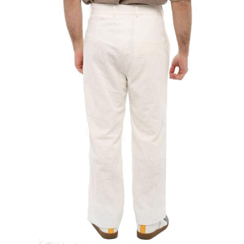 Casablaca Cotton Wide-Leg Pants Casablanca