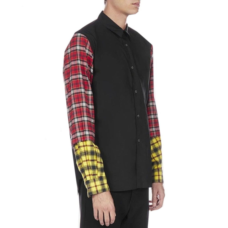 Comme Des Garçons Checked Sleeve Shirt Comme Des Garçons