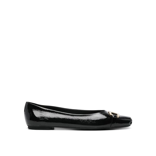 Gancini-Buckle Ballerina Flats Salvatore Ferragamo