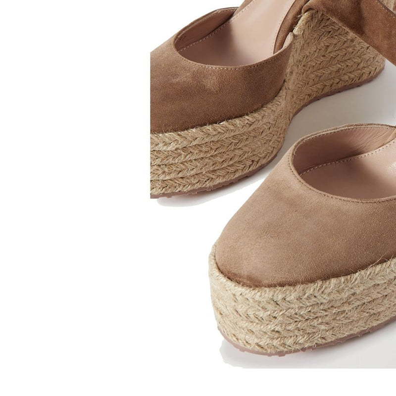 Suede Wedge Espadrilles Gianvito Rossi