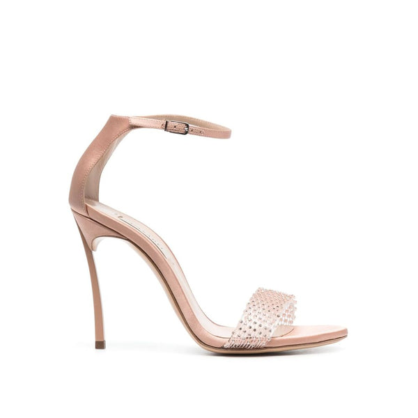 100mm Blade Twenties Satin Sandals Casadei