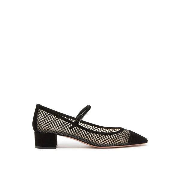 Mayor Crystals Mesh Pumps 35 Aquazzura