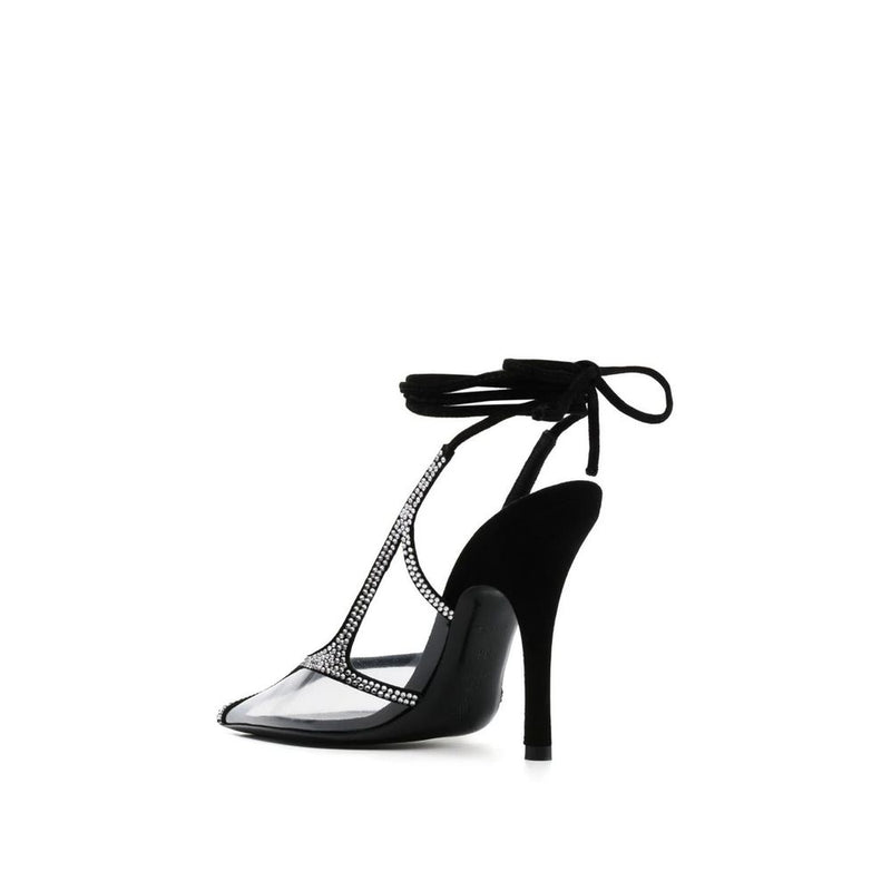Venus Chrome Slingback Pumps The Attico