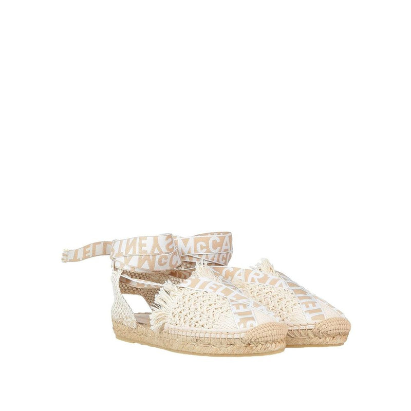 Logo Canvas Espadrilles Stella McCartney