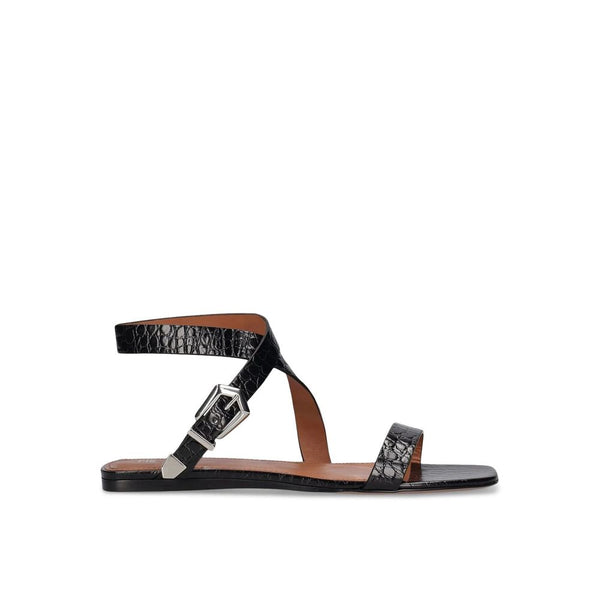 Lauren Croco Flat Sandals Paris Texas