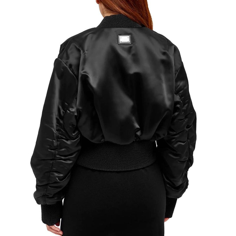 Cropped Bomber Jacket Dolce & Gabbana