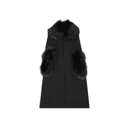 Fur Long Coat Dolce & Gabbana