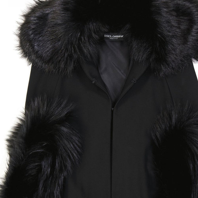 Fur Long Coat Dolce & Gabbana