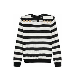 Striped Jersey Top Balmain