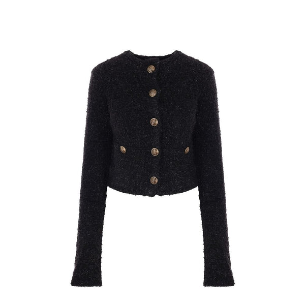 Crop Bouclé Cardigan Balenciaga