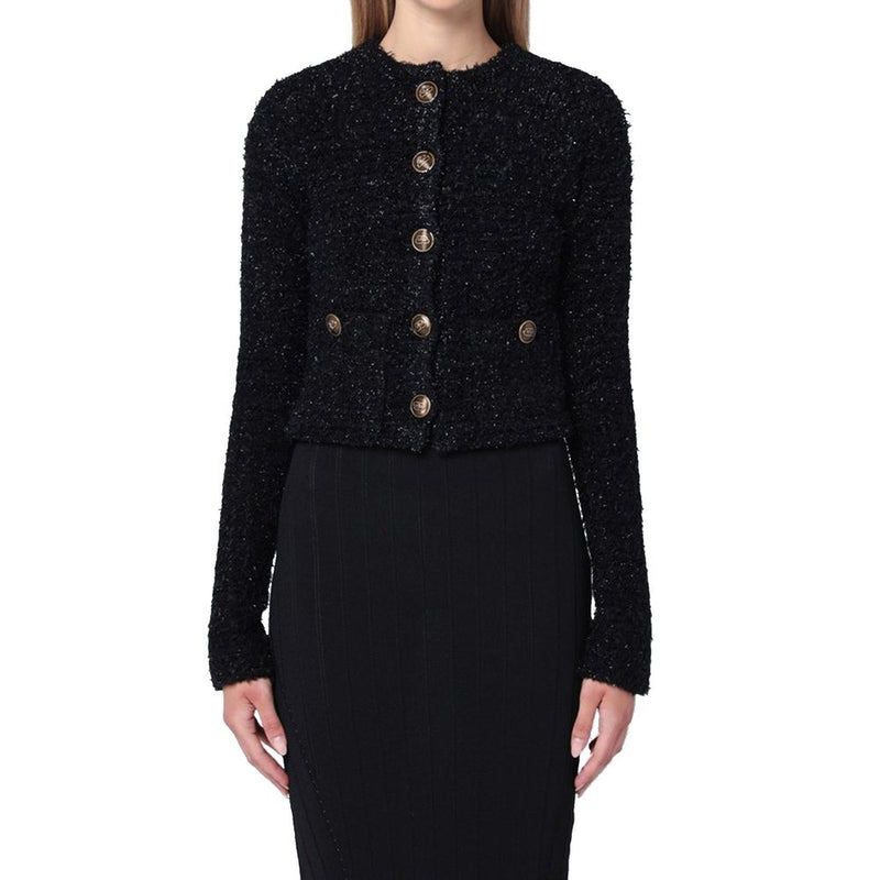Crop Bouclé Cardigan Balenciaga