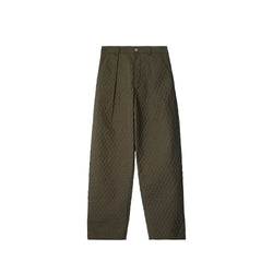 Quilted Pleated Pants Burberry