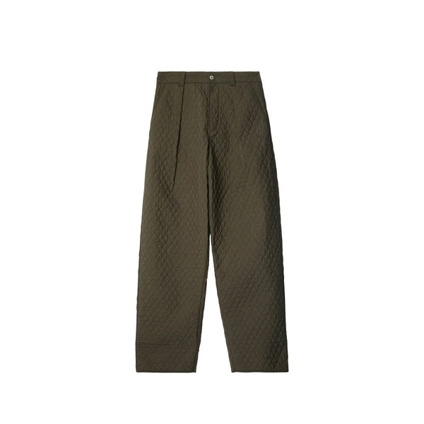 Quilted Pleated Pants Burberry