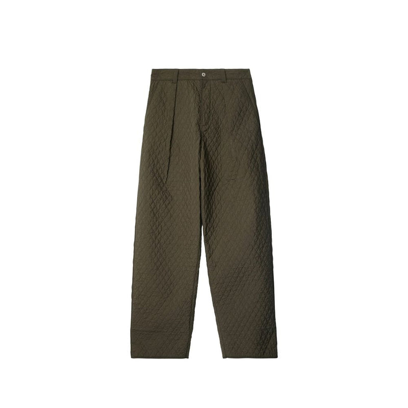Quilted Pleated Pants Burberry