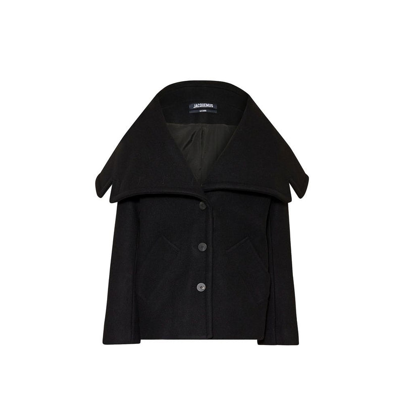 Le Caban Caruso Draped-collar Jacket Jacquemus