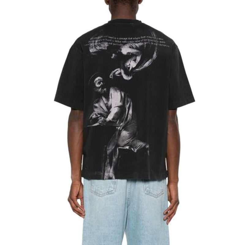 Off White S.Matthew Skate Logo-Print T-Shirt Off-White