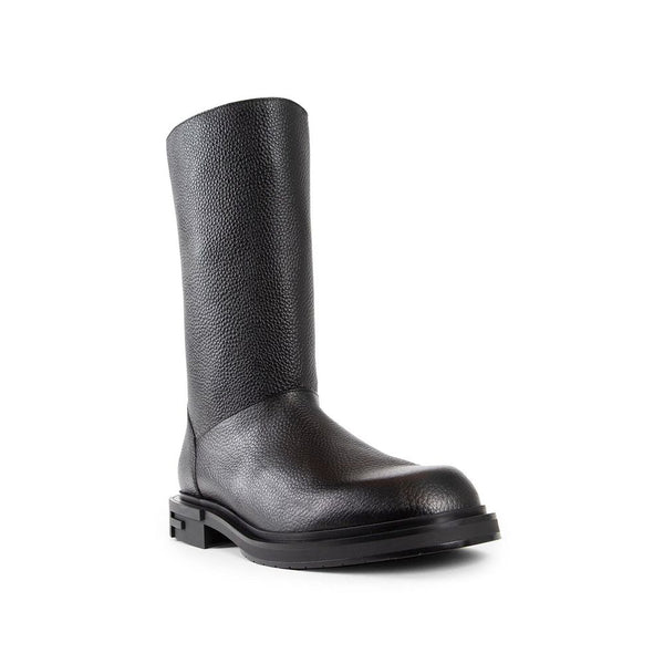 Leather Frame Boots Fendi