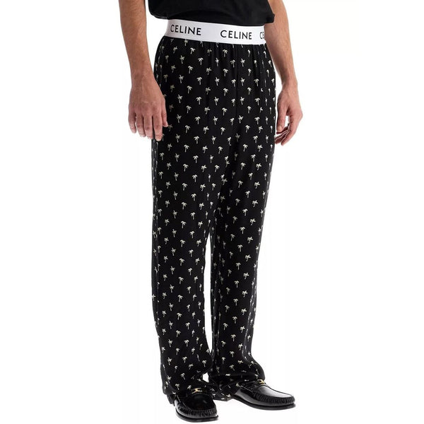 Mini Palm Tree Pajama Pants Celine