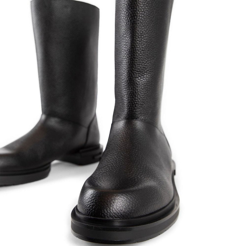 Leather Frame Boots Fendi