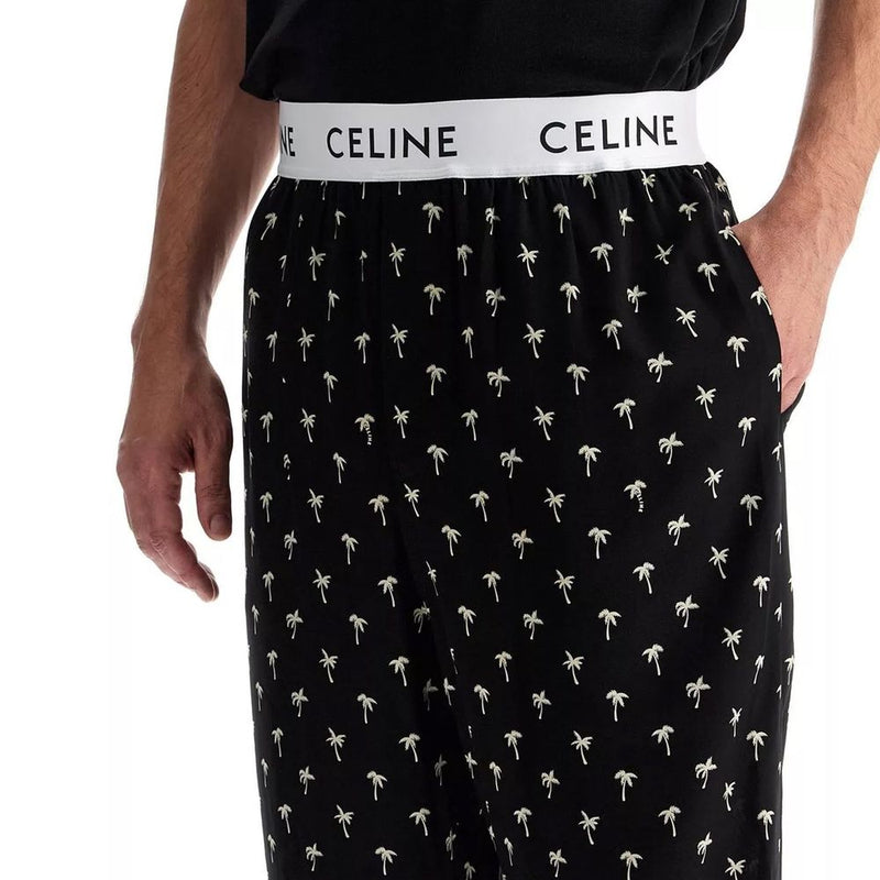 Mini Palm Tree Pajama Pants Celine