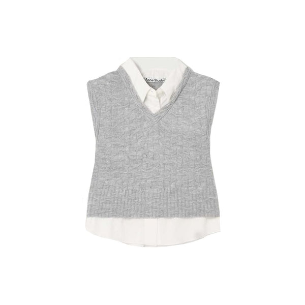 Layered-V-Neck Vest Acne Studios