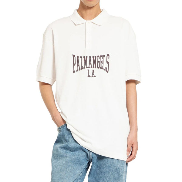 College Logo Polo Palm Angels