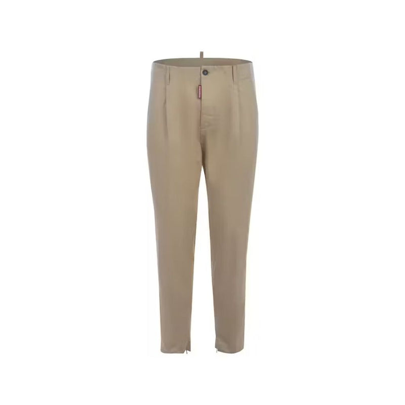 Cotton Trousers Dsquared²