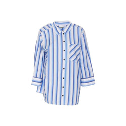 Cotton Striped Shirt Ganni