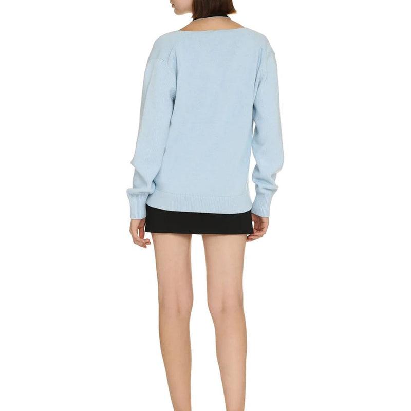 Wool And Cashmere Cardigan Fendi