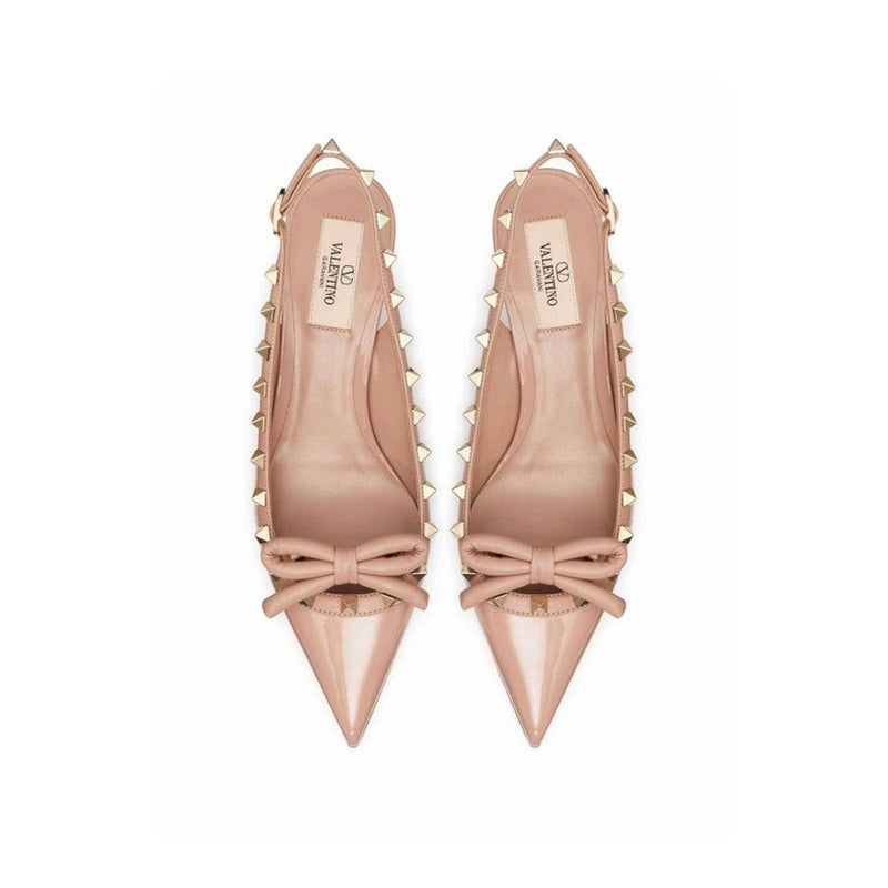 Leather Slingback Pumps Valentino Garavani