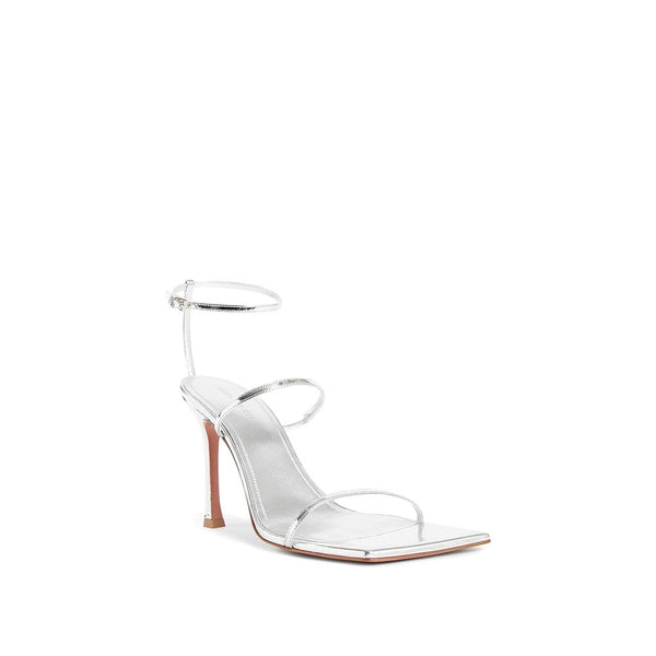 Maya Leather Sandals Amina Muaddi