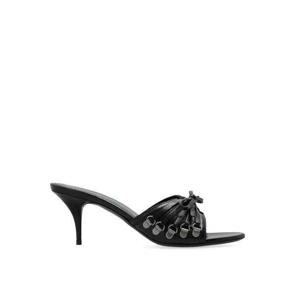 Cagole 70 Leather Sandals Balenciaga