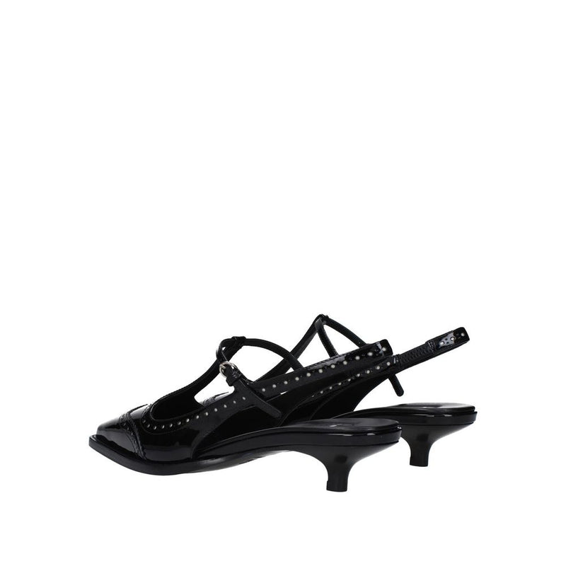 Leather Slingback Pumps Miu Miu
