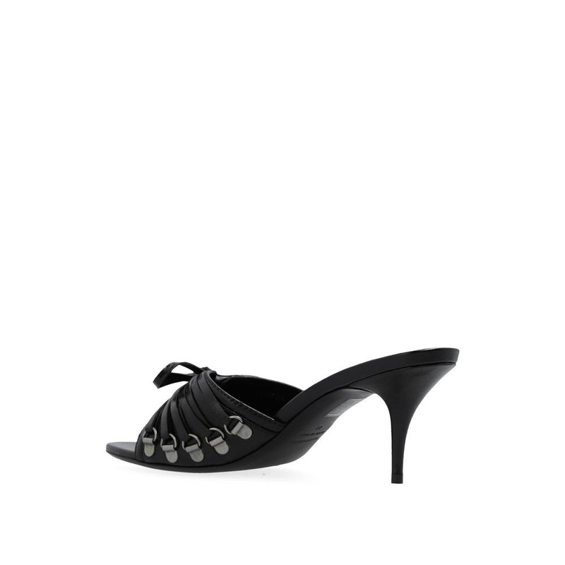 Cagole 70 Leather Sandals Balenciaga
